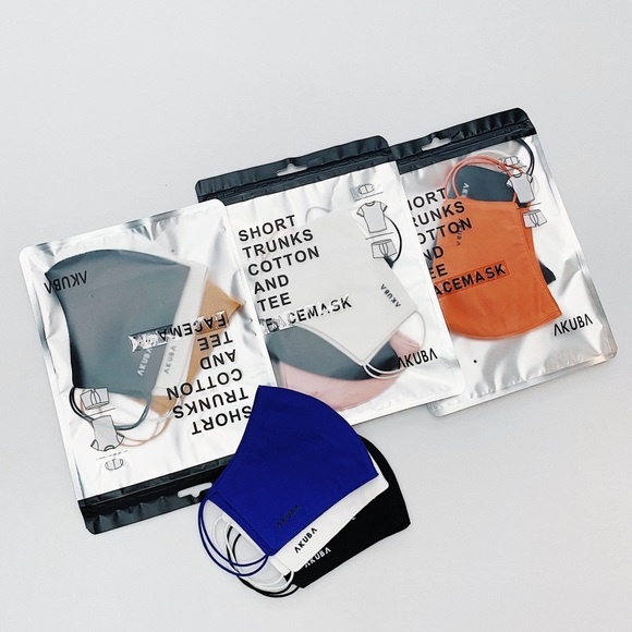 22 DECEMBER | Accessories | Bundle Of 3 Unisex Cotton 3 Layer Face Mask ...